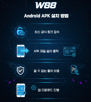 W88 안드로이드 APK 다운로드 가이드